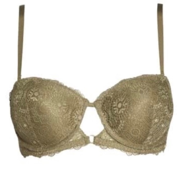 ❤️LAST 1 🎉HP🆕Strap/Strapless Underwire Lace Bra - Picture 4 of 12